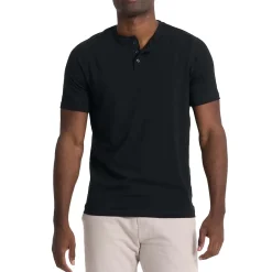Vuori Short-Sleeve Ever Henley Shirt - Men's- Casual Clothing|T-Shirts