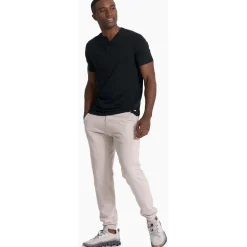 Vuori Short-Sleeve Ever Henley Shirt - Men's- Casual Clothing|T-Shirts