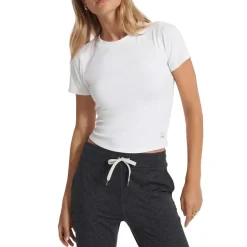 Vuori Short-Sleeve Pose Fitted T-Shirt - Women's-Women Active Clothing|Casual Clothing