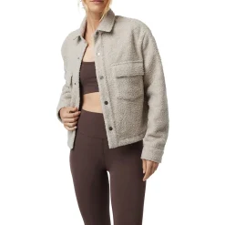 Vuori Sycamore Cropped Shirt Jacket - Women's-Women Casual Clothing|Snow Clothing