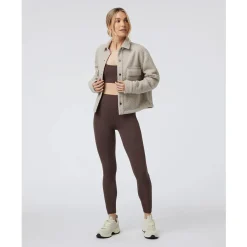 Vuori Sycamore Cropped Shirt Jacket - Women's-Women Casual Clothing|Snow Clothing