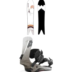 Weston Japow Snowboard + Union Atlas Snowboard Bindings 2025- Splitboard Packages|Backcountry Snowboarding
