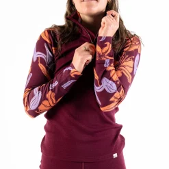 Wild Rye Hailey Half-Zip Top - Women's-Women Base Layers|Snow Clothing