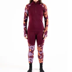 Wild Rye Hailey Half-Zip Top - Women's-Women Base Layers|Snow Clothing