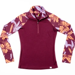 Wild Rye Hailey Half-Zip Top - Women's-Women Base Layers|Snow Clothing