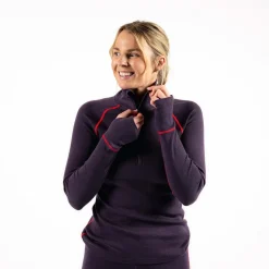 Wild Rye Hailey Half-Zip Top - Women's-Women Base Layers|Snow Clothing