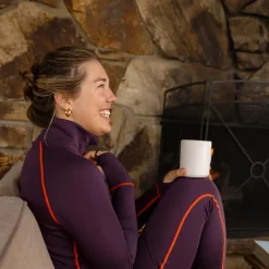 Wild Rye Hailey Half-Zip Top - Women's-Women Base Layers|Snow Clothing