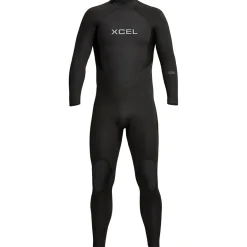 XCEL 4/3 Axis Back Zip Wetsuit + 2mm Axis Wetsuit Hood + 3mm Axis Round Toe Wetsuit Boots- Wetsuit Kits
