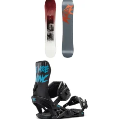 Yes. Standard UnInc. DC XTRM Snowboard + UnInc Snowboard Bindings 2025- Snowboards With Bindings|Snowboard Packages
