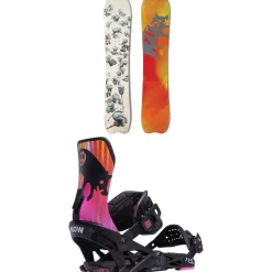 Yes. Warca UnInc JPS Snowboard + Now Collab Snowboard Bindings 2024- Snowboards With Bindings|Snowboard Packages